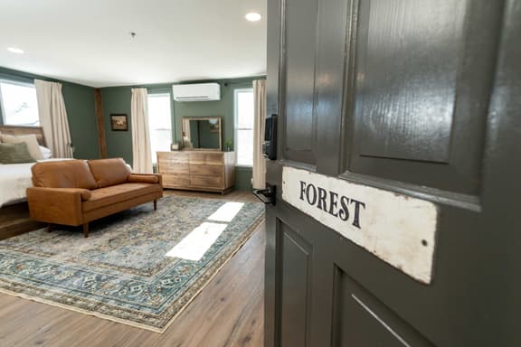 Forest Room: The Inn at Fireside Tavern Sherborn